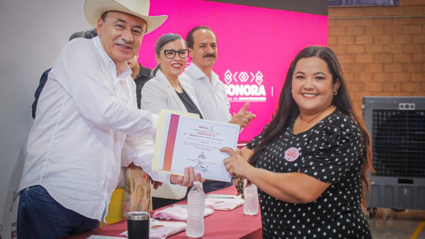 Más de mil mujeres han sido beneficiadas con programas sociales en la administración de Alfonso Durazo