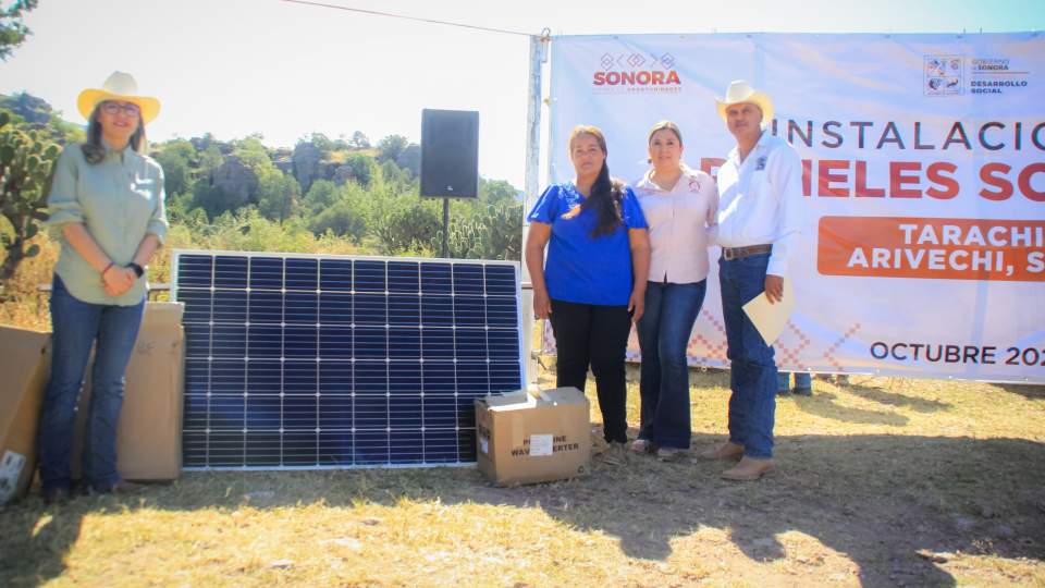 Reciben localidades de Arivechi inversión histórica de alrededor de 13 MDP a través del Gobierno de Sonora