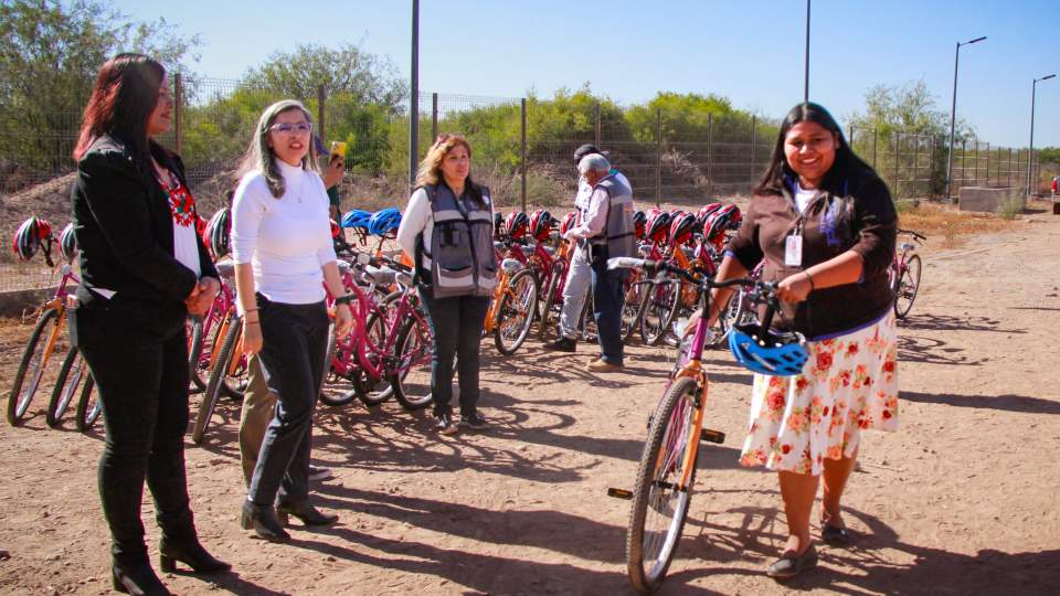 Gobierno de Sonora invierte en movilidad sustentable en Pueblos Yaquis