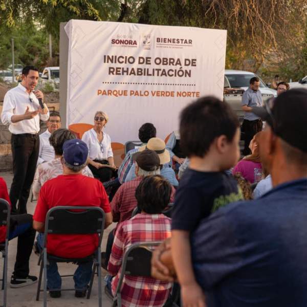 Gobierno de Sonora inicia rehabilitación del parque Palo Verde Norte en Hermosillo