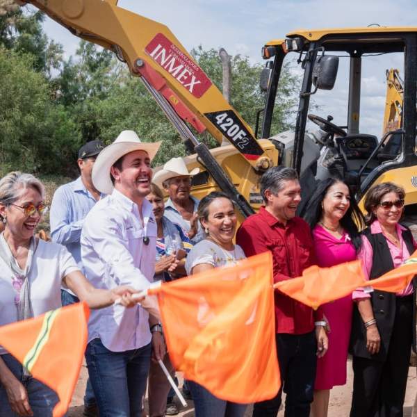 Gobierno de Sonora inicia obra de línea de conducción y tanque elevado en La Escalera, Huatabampo