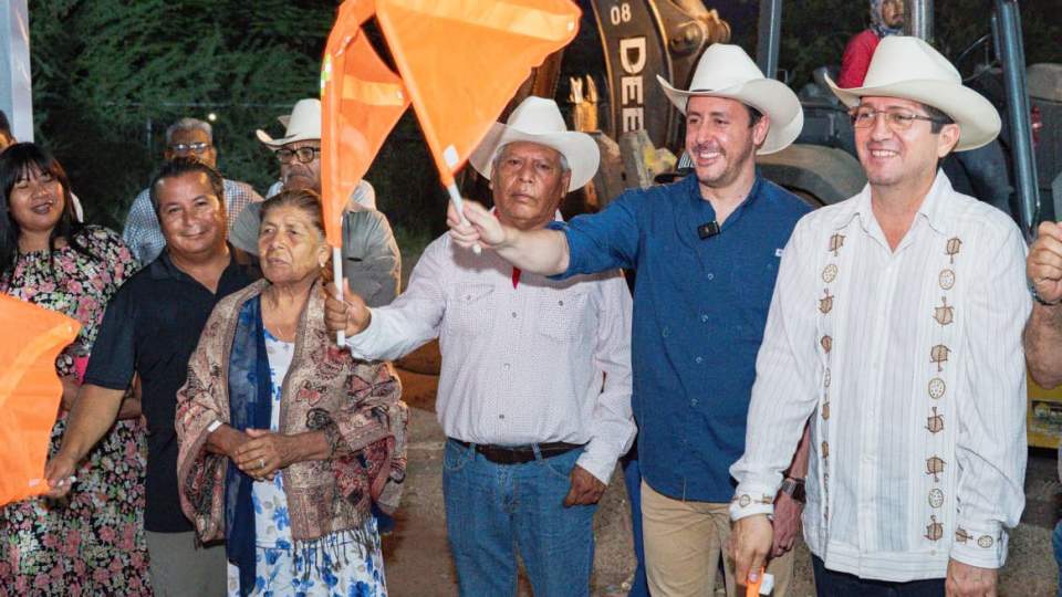 Arranca Gobierno de Sonora rehabilitación de red, tanque y pozo de agua potable en Etchohuaquila